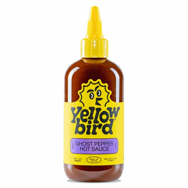 Condiments Yellowbird Classic Ghost Pepper Hot Sauce hero