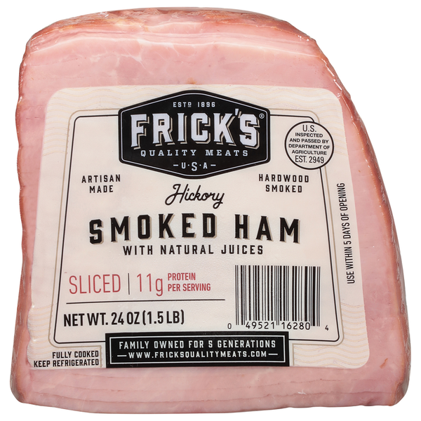 Packaged Meat Frick's Ham, Smoked, Hickory hero