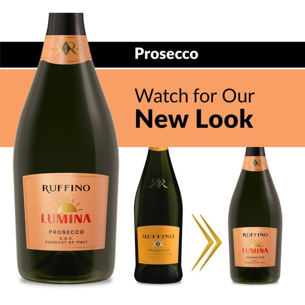 Sparkling Wine Ruffino Lumina Prosecco DOC, Italian White Sparkling Wine hero