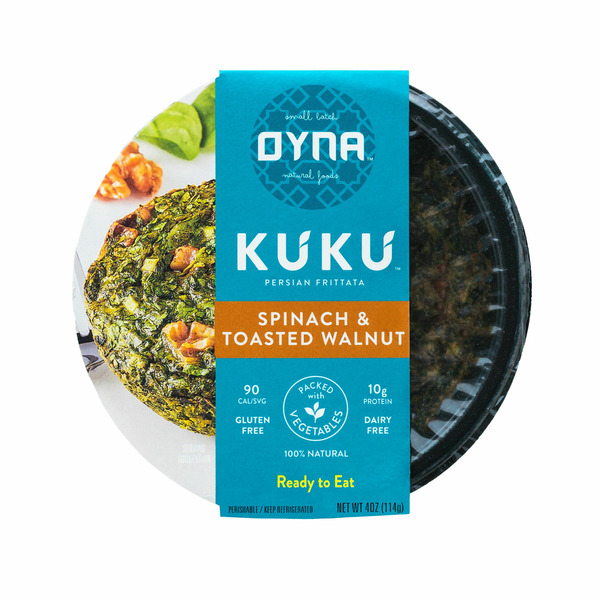 Nuts, Seeds & Dried Fruit Oyna Natural Foods Kuku Persian frittata - Spinach & Toasted Walnut hero