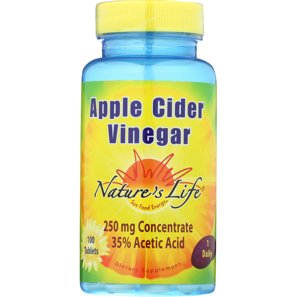 Diet Formulas Nature's Life Apple Cider Vinegar hero