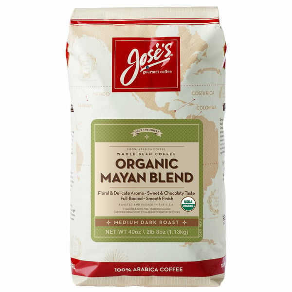 Costco Jos S Coffee Organic Whole Bean Medium Dark Roast Mayan