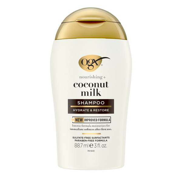 Hair Care OGX Nourishing + Coconut Milk Moisturizing Hair Shampoo hero