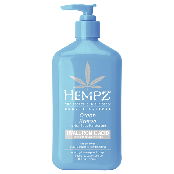 Hempz Body Moisturizer, Herbal, Ocean Breeze hero