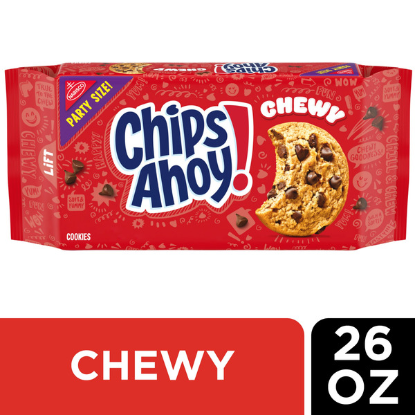 Chips Ahoy! Chewy Chocolate Chip Cookies, Party Size hero