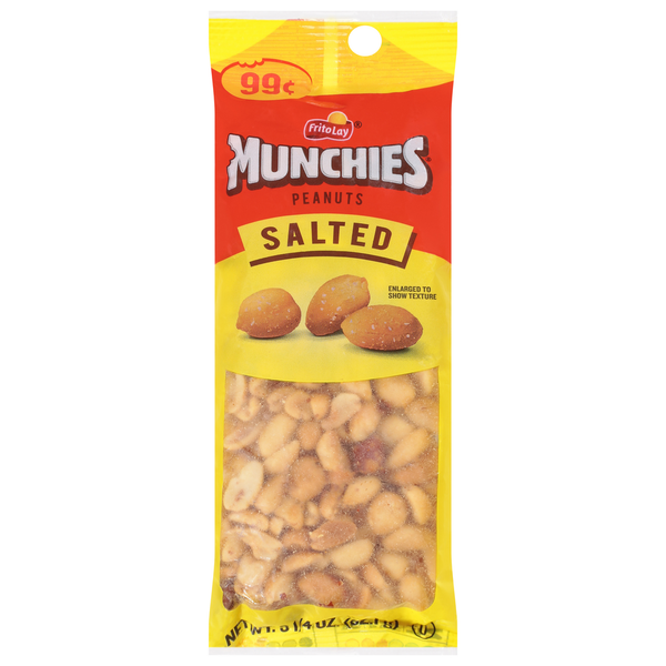 Nuts, Seeds & Dried Fruit MUNCHIES Peanuts, Salted hero