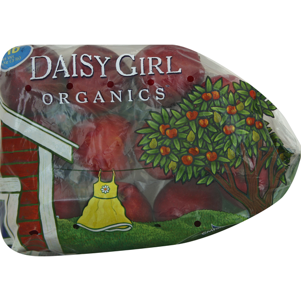 Fresh Fruits Daisy Girl Organics Apples, Organic, Red Delicious hero