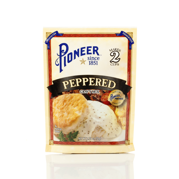 Spices & Seasonings Pioneer Peppered Gravy Mix hero