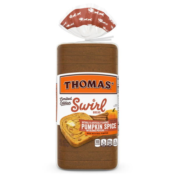 Bread Thomas’ Pumpkin Spice Swirl Bread hero