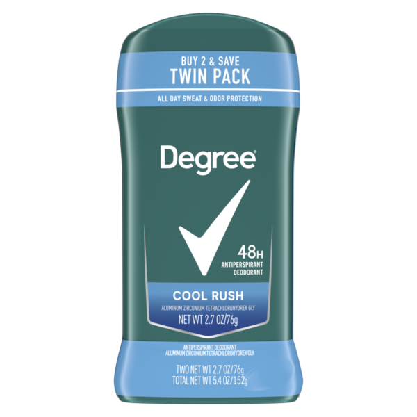 Deodorants Degree Original Antiperspirant Deodorant Cool Rush hero