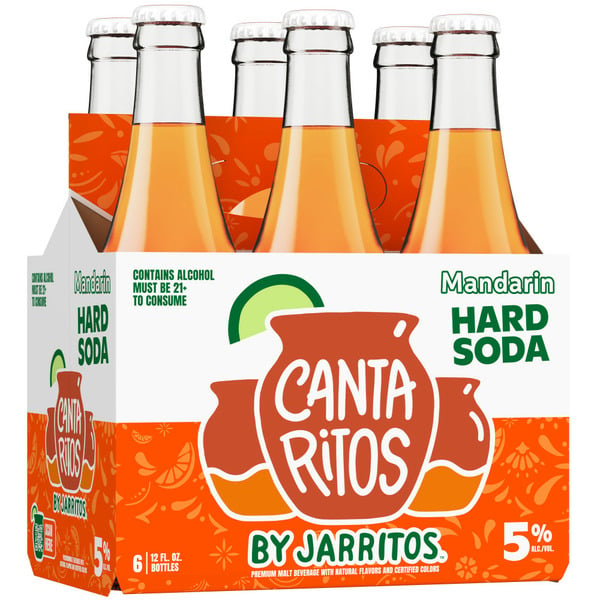 Cantaritos Mandarin Hard Soda hero