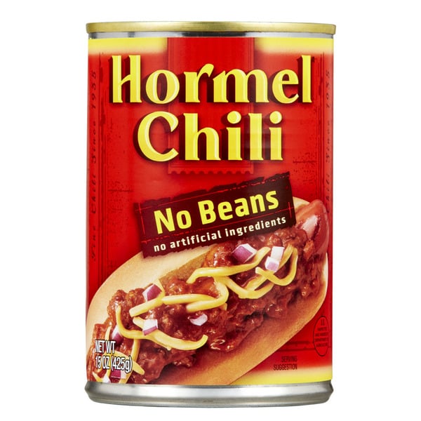 Canned Meals & Beans Hormel Chili No Beans hero