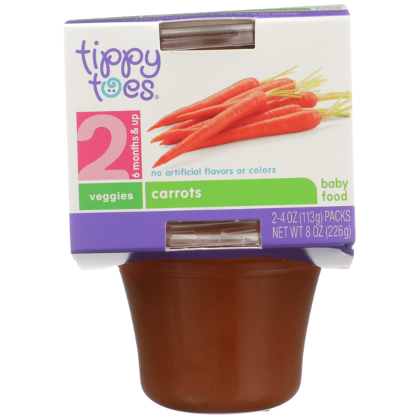 Baby Food & Formula Tippy Toes Carrots Baby Food hero