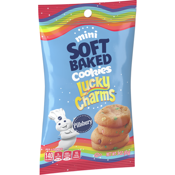 Pillsbury Soft Baked Lucky Charms Cookies hero