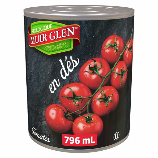 Canned Fruit & Applesauce Muir Glen Organic Diced Tomatoes hero