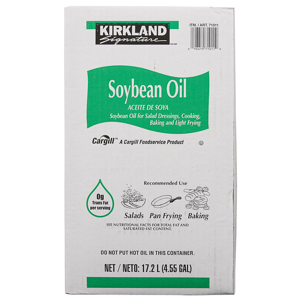 Costco Kirkland Signature Soybean Oil, 35 lb Same-Day Delivery or Pickup