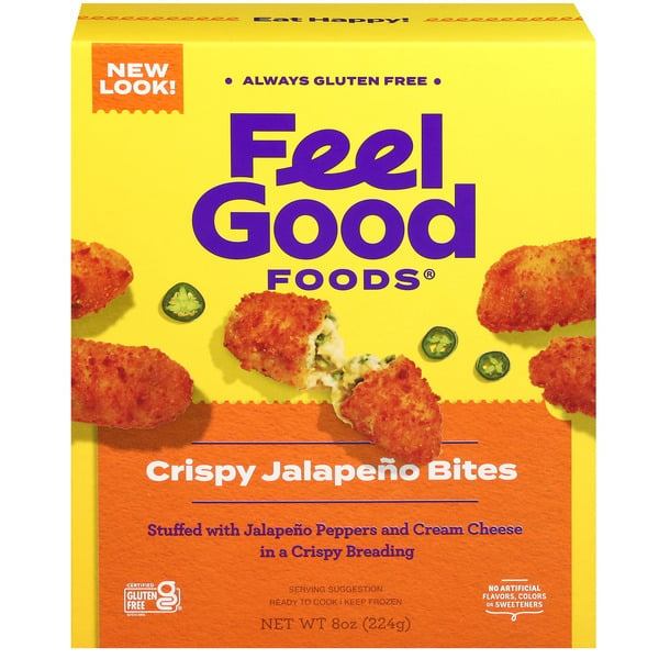 Frozen Appetizers & Sides Feel Good Foods Gluten Free, Crispy Jalapeño Bites hero