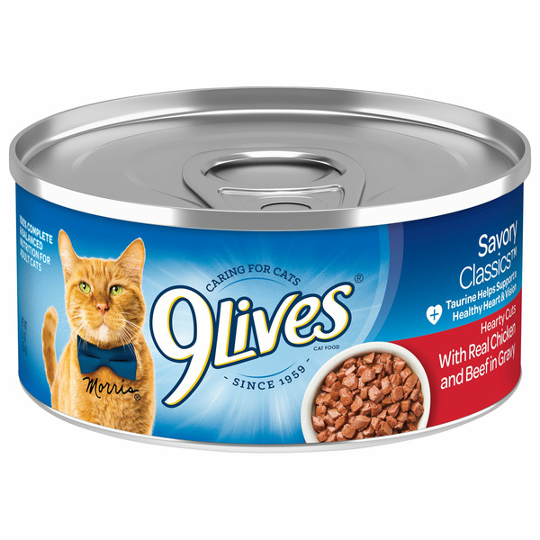 Cat Food 9Lives Wet Cat Food hero