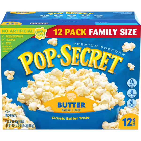 Butter Pop Secret Butter Microwave Popcorn hero