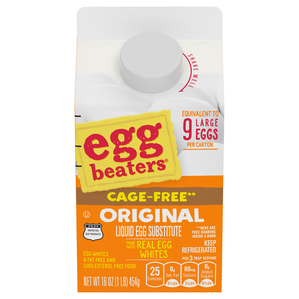 Eggs Egg Beaters Liquid Egg Substitutes, Original hero