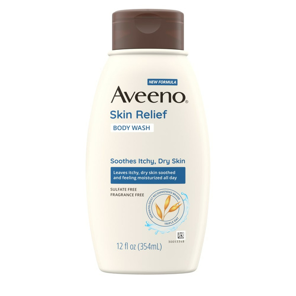 Baby Bath & Body Care Aveeno Skin Relief Fragrance-Free Body Wash, Sensitive Skin hero