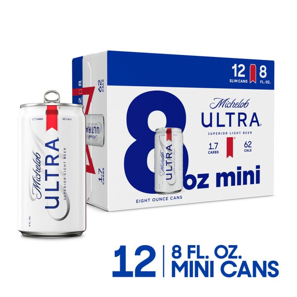 Beers & Coolers Michelob Ultra Superior Light Beer Cans hero