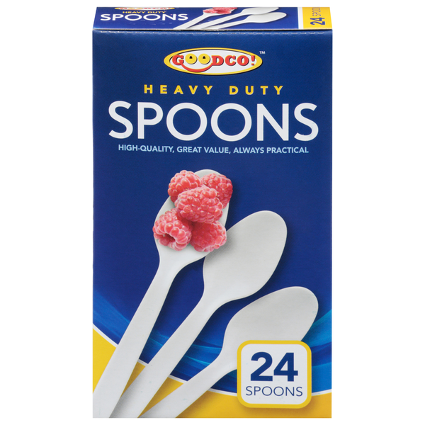 More Household GoodCo Spoons, Heavy Duty hero