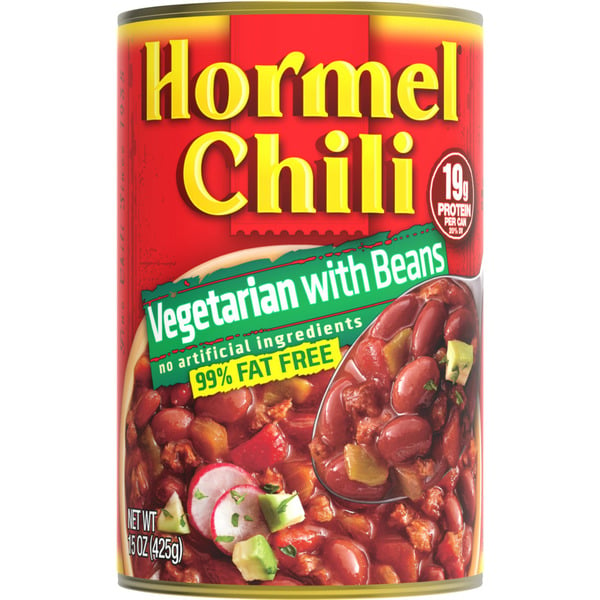 Canned Meals & Beans Hormel Chili Vegetarian With Beans hero