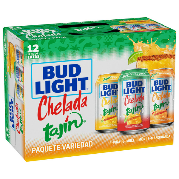 Domestic Beer Bud Light Chelada Tajin Beer Variety Cans hero