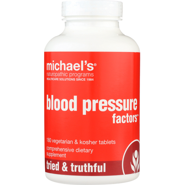 Cardiovascular Michael's Naturopathic Programs Blood Pressure Factors hero