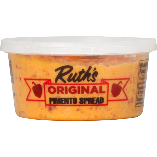 Deli Dips, Spreads, Snacks Ruth's Spread, Pimento, Original hero