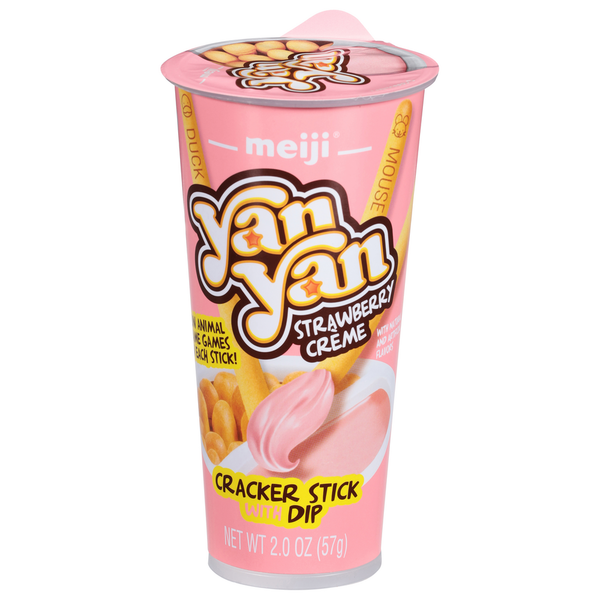 Meiji Cracker Stick, Strawberry Creme hero