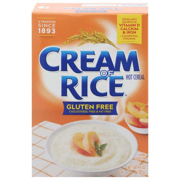 Hot Cereal & Pancake Mixes Cream of Rice Hot Cereal, Gluten Free hero