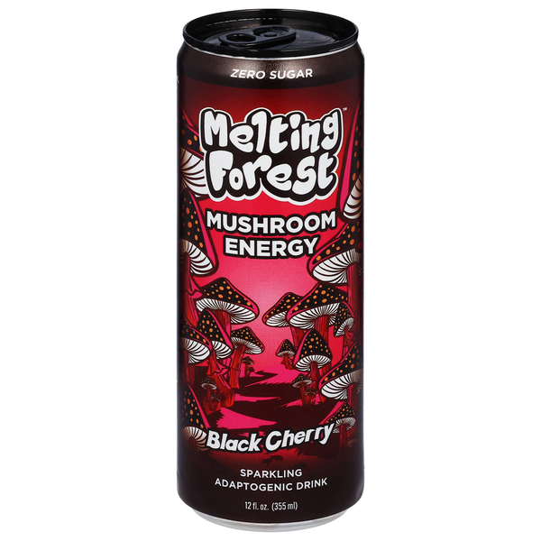 Melting Forest Adaptogenic Drink, Sparkling, Black Cherry hero