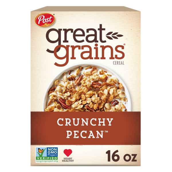 Cereal & Granola Post Great Grains Crunchy Pecan Cereal hero