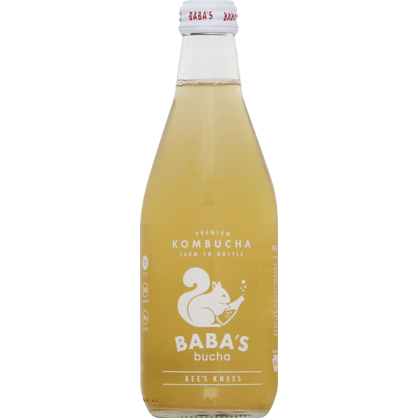 Soft Drinks Baba's Bucha Kombucha, Premium, Bee's Knees hero