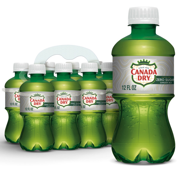 Soft Drinks Canada Dry Zero Sugar Ginger Ale hero