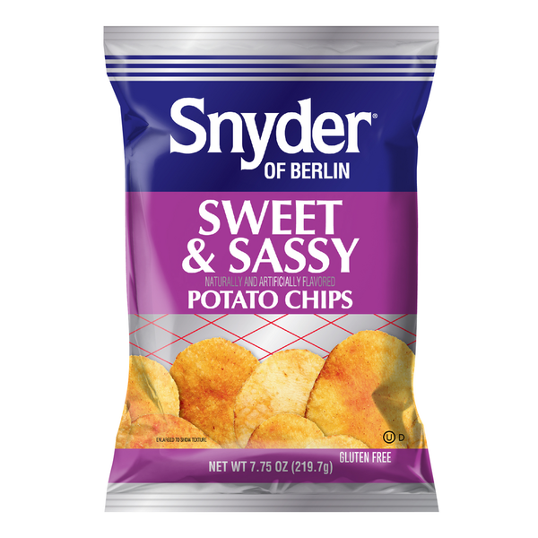 Chips & Pretzels Snyder Of Berlin Sweet & Sassy Potato Chips hero