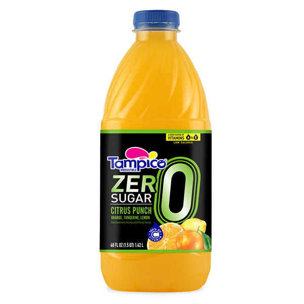 Tampico Zero Citrus Fruit Punch Juice Drink hero