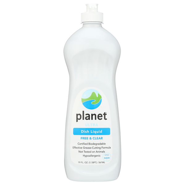 Planet Ultra Dish Liquid, Free & Clear hero