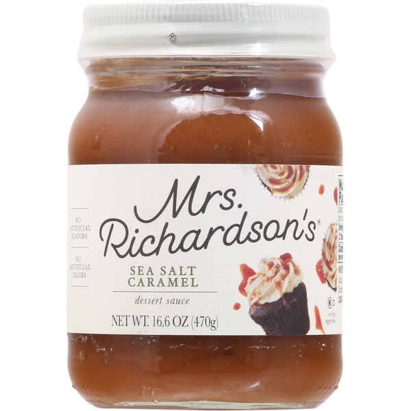 Frozen Dessert Mrs. Richardson's Dessert Sauce, Sea Salt Caramel hero