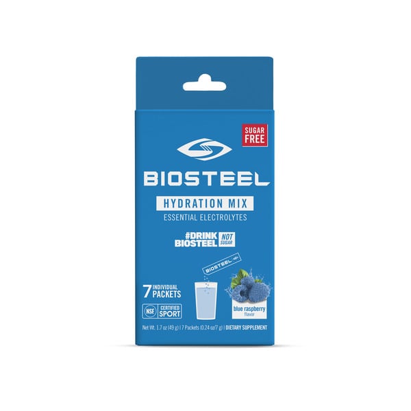 Energy & Granola Bars BioSteel Hydration Mix, Essential Electrolytes, Blue Raspberry hero