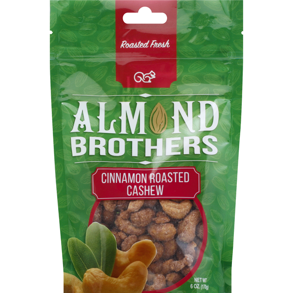 Nuts, Seeds & Dried Fruit Almond Brothers Cinnamon Roasted Cashews hero