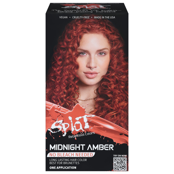 Splat Hair Color, Midnight Amber hero