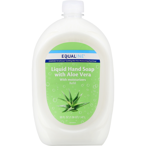 Hand Care Equaline Liquid Hand Soap, with Aloe Vera, Refill, hero