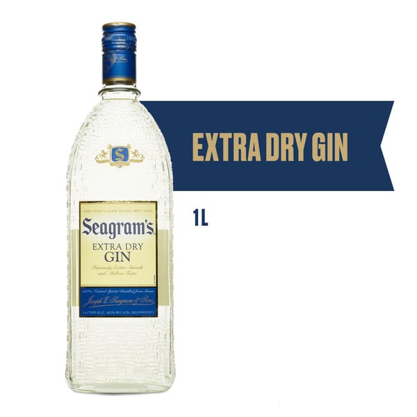 Spirits Seagrams Gin Extra Dry Gin hero