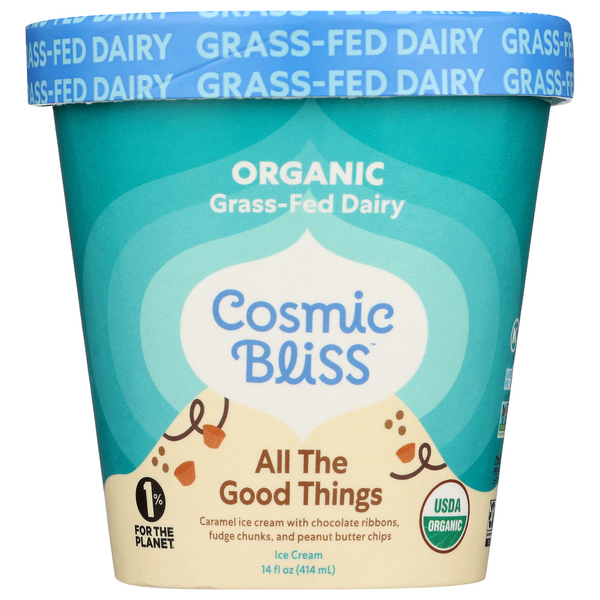 Cosmic Bliss Organic Grass-Fed Dairy Ice Cream hero