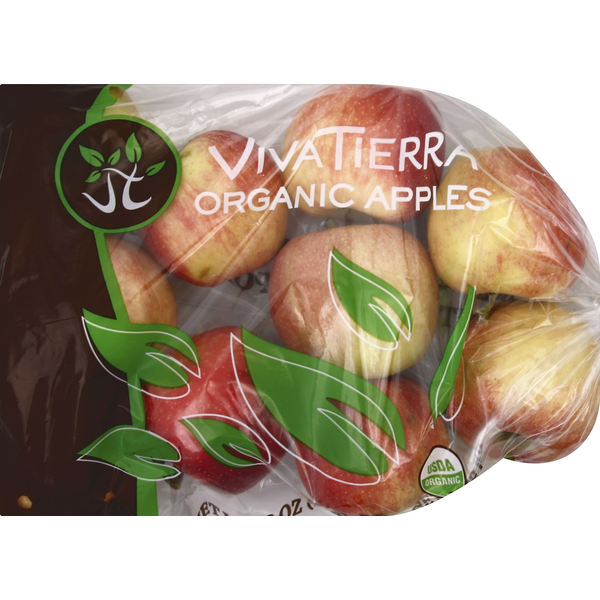 Fresh Fruits Viva Tierra Apples, Organic, Gala hero