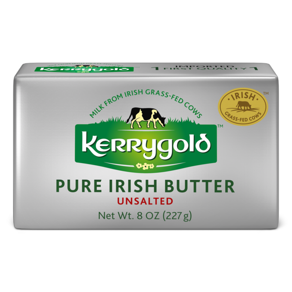 Butter Kerrygold Pure Irish Unsalted Butter Foil hero