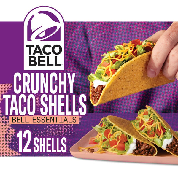 Tortillas & Flat Bread Taco Bell Crunchy Taco Shells hero